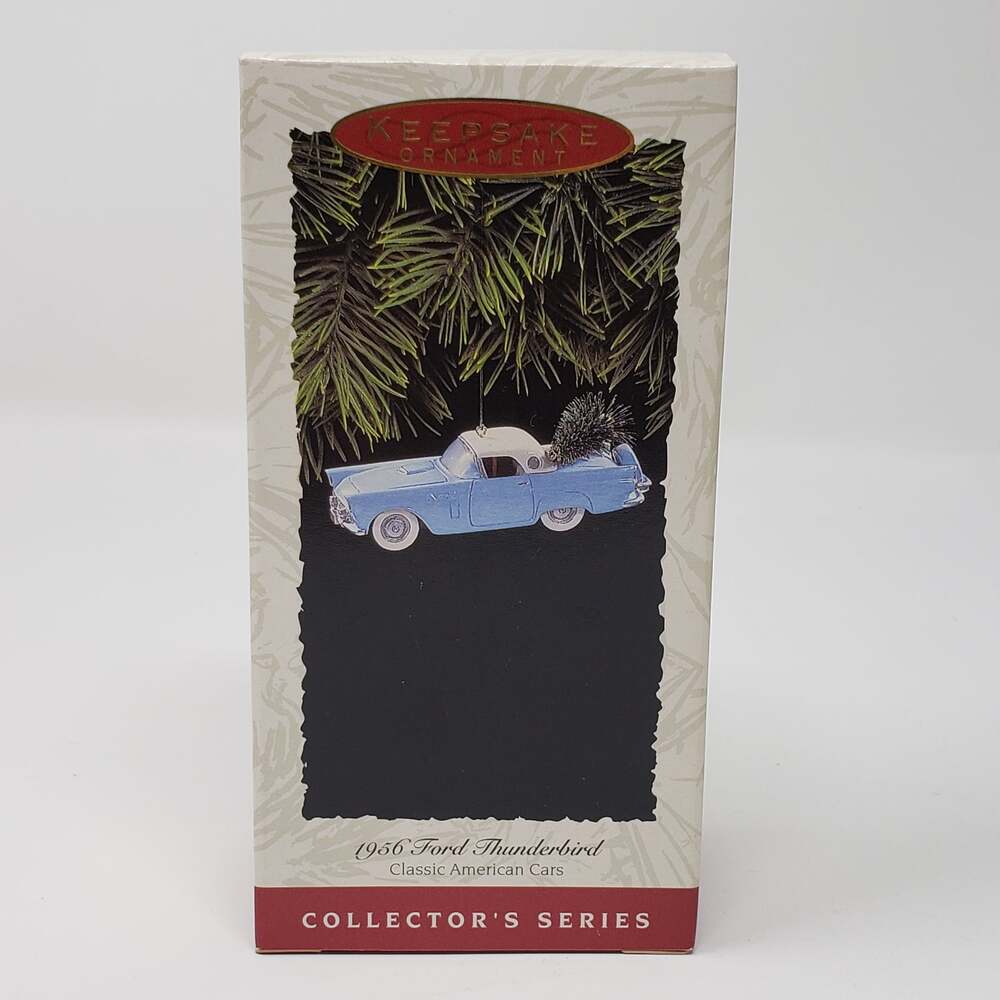 1993 Hallmark 1956 Ford Thunderbird #3 Classic American Cars Christmas Ornament